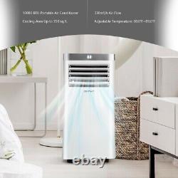 10000BTU Portable Air Conditioner 3-in-1 Cooler With Dehumidifier & Remote Control