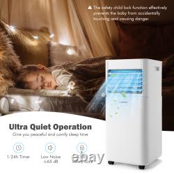10000 BTU Portable 3-in-1 Air Cooler Air Conditioner withDehumidifier & Fan Mode