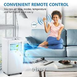 10000 BTU Portable Air Conditioner 3 in 1 with Remote Cool Dehumidifier&Fan Mode