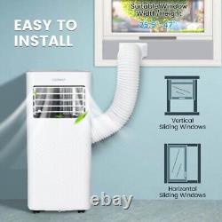 10000 BTU Portable Air Conditioner 4-in-1 AC With Cool Fan Dehumidifier Sleep Mode