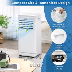 10000 BTU Portable Air Conditioner with Dehumidifier & Fan Mode, up to 350 Sq. Ft