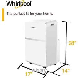 10000 BTU Portable Air Conditioner with Dehumidifier in White by Whirlpool