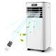 10000 Btu Portable Air Conditioner With Remote Control 3-in-1 Air Cooler With Drying