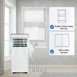 10,000BTU Portable Air Conditioner 3-in-1 AC Cooler Unit Fan&Dehumidifier Remote