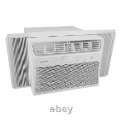10,000 BTU 115 Volt Window Air Conditioner 450 sq ft Room White Fan Dehumidifier