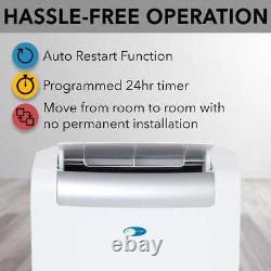 10,000 BTU (14,000 BTU ASHRAE) Portable Air Conditioner, Heater, Dehumidifier, W