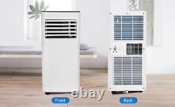 10,000 BTU 3-in-1 AC Portable Air Conditioner Dehumidifier Fan withRemote Panel