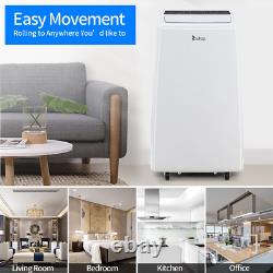 12000BTU ASHARE Portable Air Conditioner & Dehumidifier Function With Remote