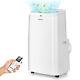 12000btu Portable Air Conditioner 3-in-1 Air Cooler Fan Dehumidifier With Remote