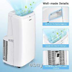 12000BTU Portable Air Conditioner 3-in-1 Air Cooler Fan Dehumidifier with Remote