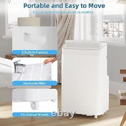 12000BTU Portable Air Conditioner with Dehumidifier And Fan Window Kits Included