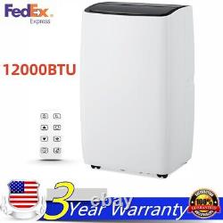 12000BTU Portable Air Conditioner with Dehumidifier and Fan up to 550Sq. Ft USA