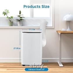 12000BTU Portable Air Conditioner with Dehumidifier and Fan up to 550Sq. Ft USA