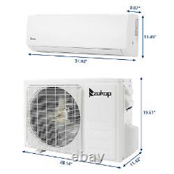 12000 BTU 19 SEER Ductless Mini-Split Heat Pump Air Conditioner up to 750 sq. Ft