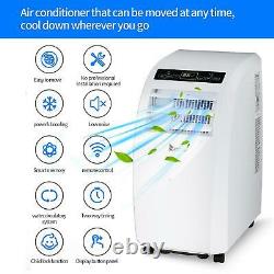 12000 BTU (7200 BTU DOE) Air Conditioner 3-in-1 Portable Dehumidifier Fan Room