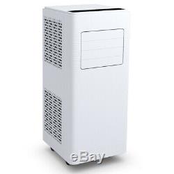 12000 BTU Air Conditioner Dehumidifier Function Portable withRemote Control White