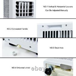 12000 BTU Air Conditioner Dehumidifier Function Window Portable Remote Control