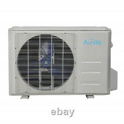 12000 BTU Ductless AC Mini Split Air Conditioner and Heat Pump 19 SEER 110 V