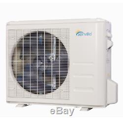 12000 BTU Mini Split Air Conditioner with Heat Pump Remote and Installation Kit