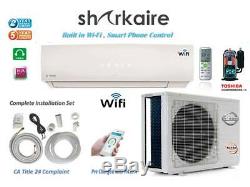 12000 BTU Mini Split Ductless Air Conditioner with Wi-FI Smart Phone Control