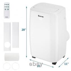 12000 BTU Portable Air Conditioner 3-in-1 Air Cooling Dehumidifier Fan with Remote