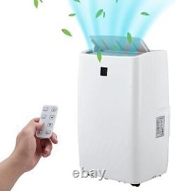 12000 BTU Portable Air Conditioner 3in1 Quiet AC Unit with Fan Dehumidifier Remote