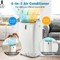 12000 BTU Portable Air Conditioner 4-in-1 Air Cooler with APP & WiFi Smart Control