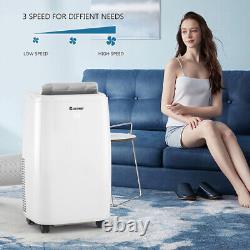 12000 BTU Portable Air Conditioner With Remote 3-in-1 Air Cooler & Dehumidifier