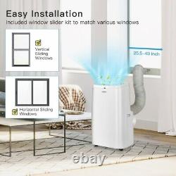 12000 BTU Portable Air Conditioner With Remote Control 3-in-1 Air Cooler & Drying