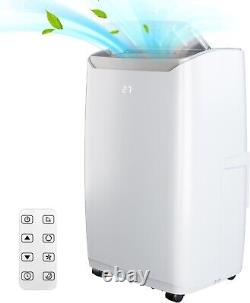 12000 BTU Portable Air Conditioners With LED Display / Dehumidifier/ 3-Speed Fan