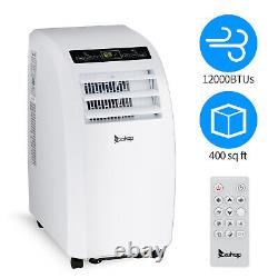 12,000BTU 3-in-1 AC Air Conditioner Portable Dehumidifier Remote Control 115V