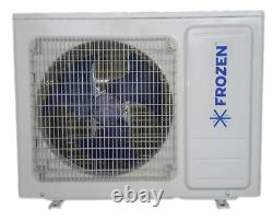 12,000 BTU Ductless Air Conditioner, Heat Pump Mini Split 110V 1 Ton WithKit