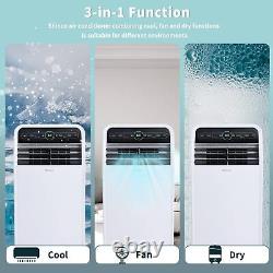 12,000 BTU Portable Air Conditioner AC Unit Built-in Cool Room up to 400 sq. Ft