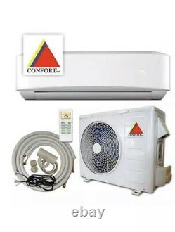 12,000 Btu Air Conditioner Mini Split Ac Ductles Heat Pump 110v