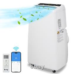 13000 BTU 4-in-1 Portable AC Unit Air Conditioner, Cooling, Dehumidifier, Fan, Heat