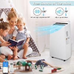 13000 BTU 4-in-1 Portable AC Unit Air Conditioner, Cooling, Dehumidifier, Fan, Heat