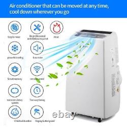 13000 BTU Portable Air Conditioner Dehumidifying Fan Heater Cooling Remote Room