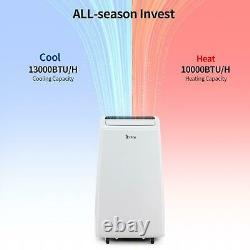13000 BTU Portable Air Conditioner and Heater Dehumidifier Fan Room Home Office