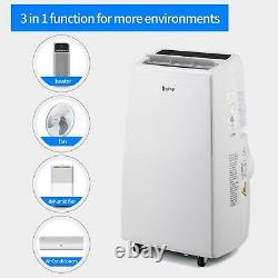 13000 BTU Portable Air Conditioner and Heater Dehumidifier Fan Room Home Office