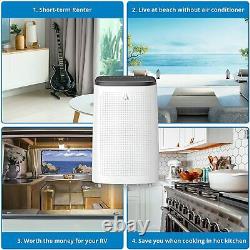14000BTU 110V Air Conditioner Dehumidifier Fan Remote Cooling Room Floor AC Unit