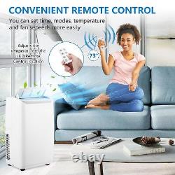 14000BTU Portable Air Conditioner Ac Unit with Remote Control &Window Kit 700 Sq