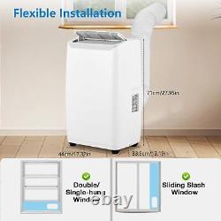 14000BTU Portable Air Conditioner Ac Unit with Remote Control &Window Kit 700 Sq