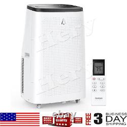 14000 BTU 3-in-1 Portable Air Conditioner Cooling Dehumidifier Fan AC with Remote