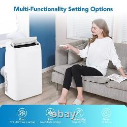 14000 BTU Air Conditioner 750 sq. Ft 3 in 1 AC Unit with Dehumidifier Remote Timer