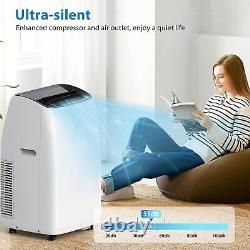 14000 BTU Portable Air Conditioner 4-in-1 AC with Dehumidifier Fan Heating Modes