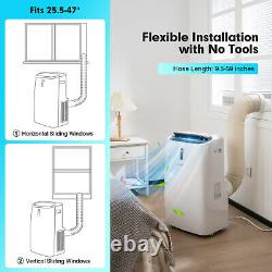 14000 BTU Portable Air Conditioner 4-in-1 Air Cooler with APP & WiFi Smart Control