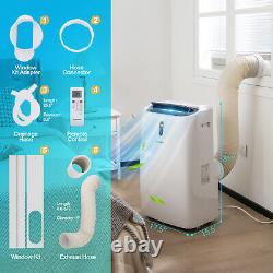 14000 BTU Portable Air Conditioner 4-in-1 Air Cooler with APP & WiFi Smart Control