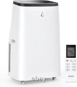 14000 BTU Portable Air Conditioner Cooler, 3-IN-1 Quiet AC Unit Dehumidifier Fan