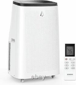 14000 BTU Portable Air Conditioner with Cool, Fan, & Dehumidifier White