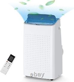 14,000 BTU Air Conditioner 3-in-1 AC Fan Dehumidifier with Remote Control Timer